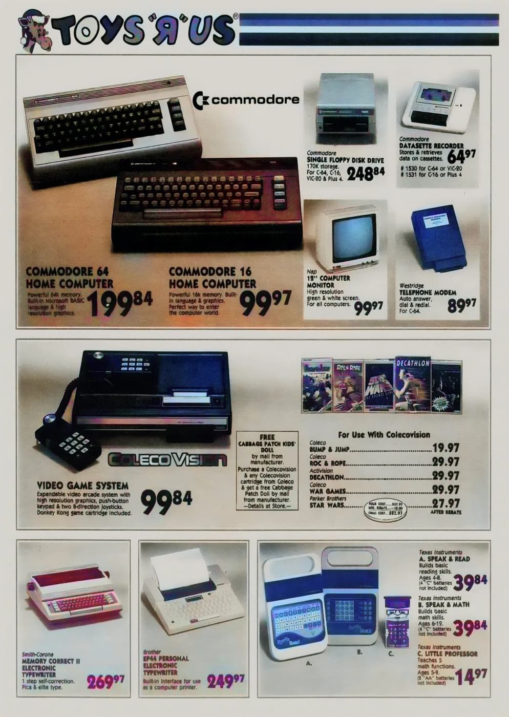 Computing gadgets and electronic toys