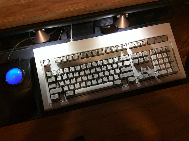 IBM Model M keyboard with USB controller